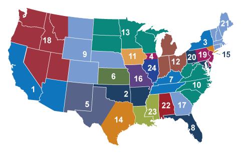 NJCAA Regions Map NJCAA Regions Map.JPG