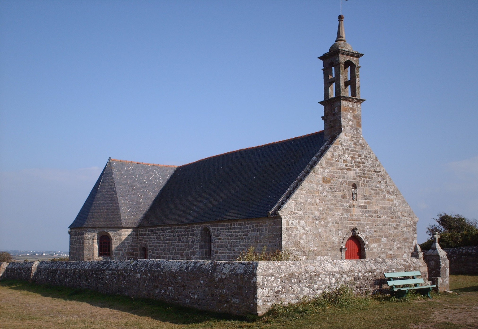 Chapelle Notre-Dame de Bon-Voyage  France Bretagne Finistère Plogoff 29770