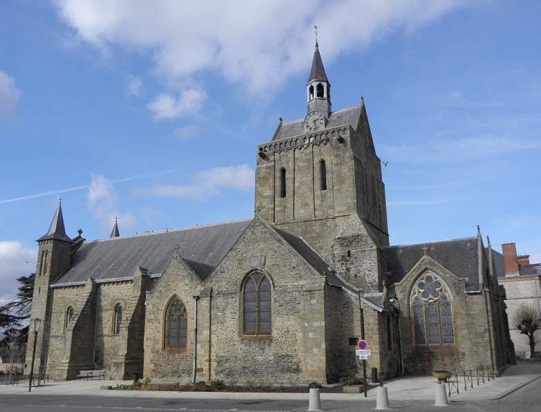 Eglise Notre-Dame de Pontorson  France Normandie Manche Pontorson 50170