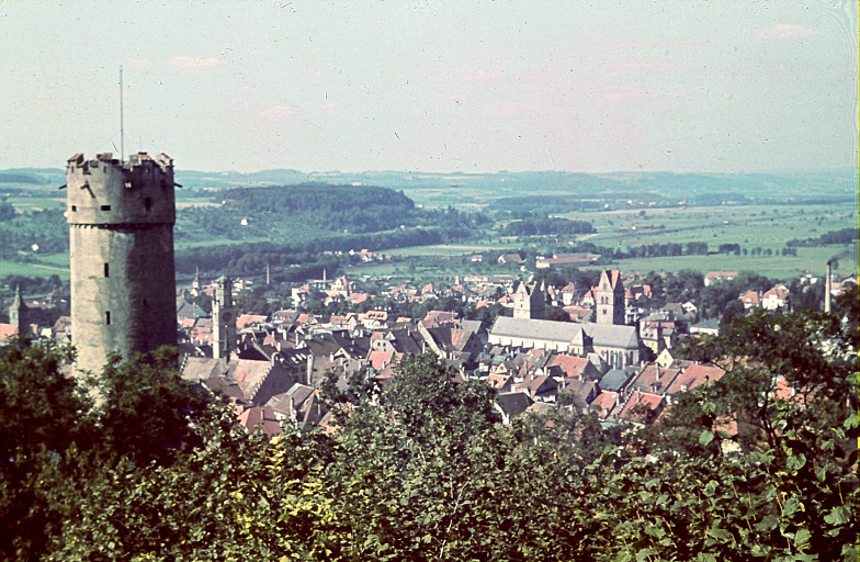 File:Ravensburg Blick von Veitsburg Richtung Nordwest 1960er.jpg