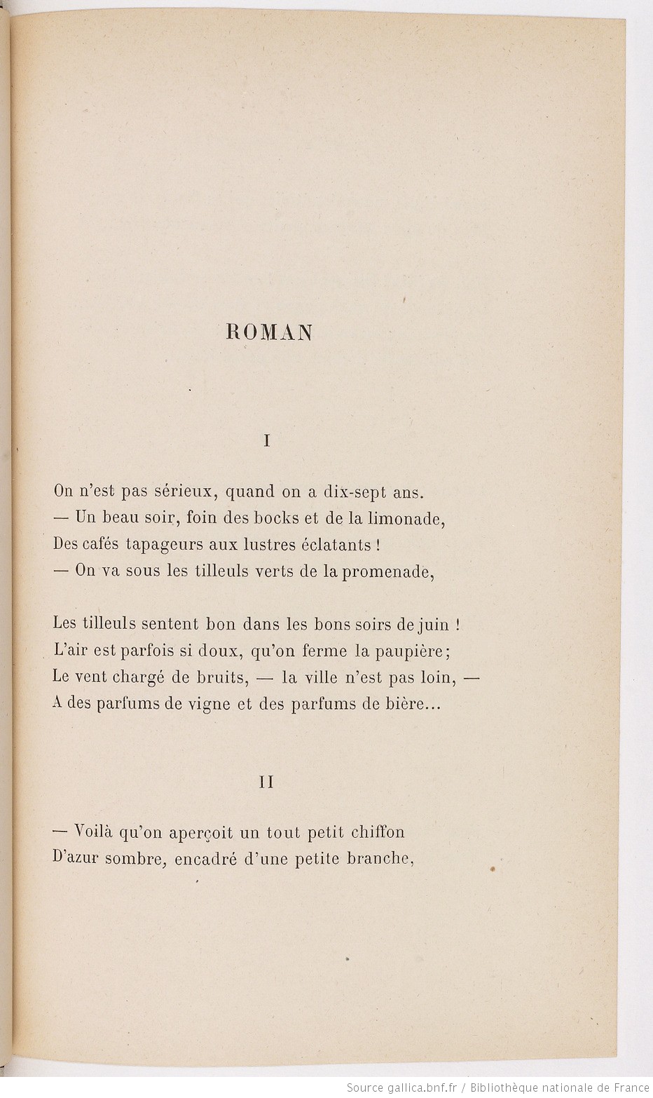 📗 POÈME 3 - Cahier de Douai : Roman 