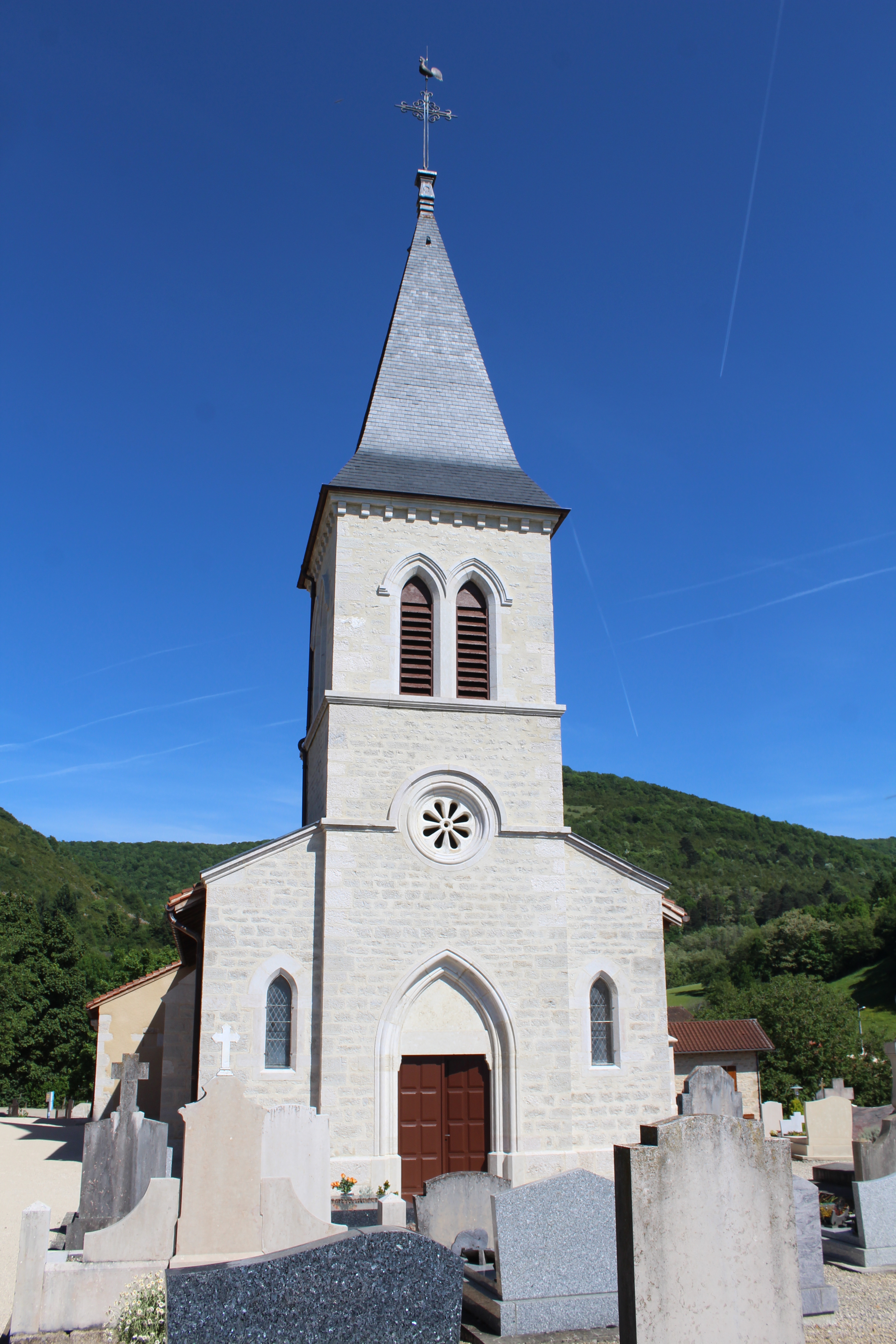 Eglise de Pressiat  France Auvergne-Rhône-Alpes Ain Val-Revermont 01370