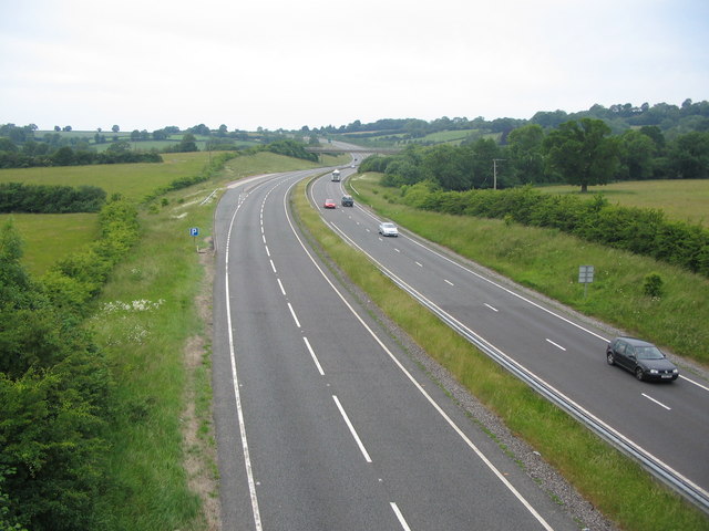 File:A303 near Bourton - geograph.org.uk - 188725.jpg