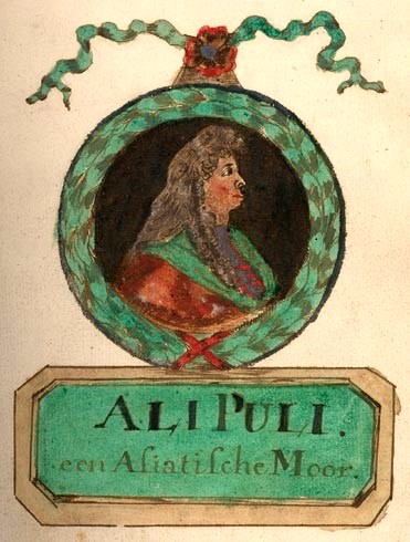 18th Century depiction of Ali Puli by Burghard de Groot