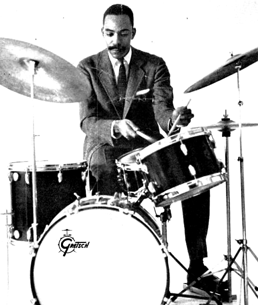 Taylor in a 1963 advertisement for [[Gretsch]]