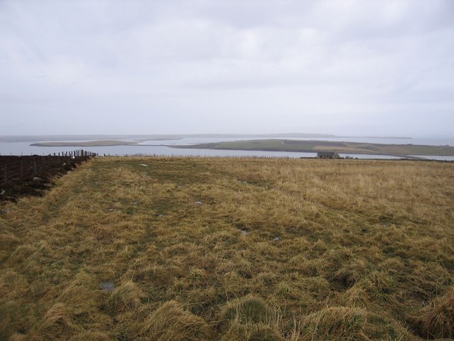 File:Burray toward Churchill Barrier.jpg