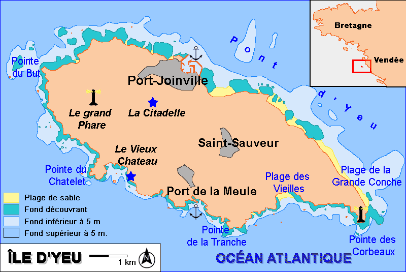 ile d yeu carte