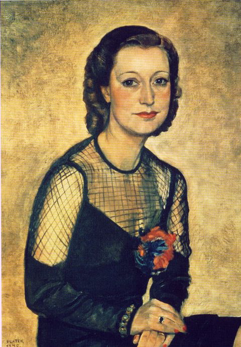 Felka Platek - Porträt der Frau Etienne 1940.jpg