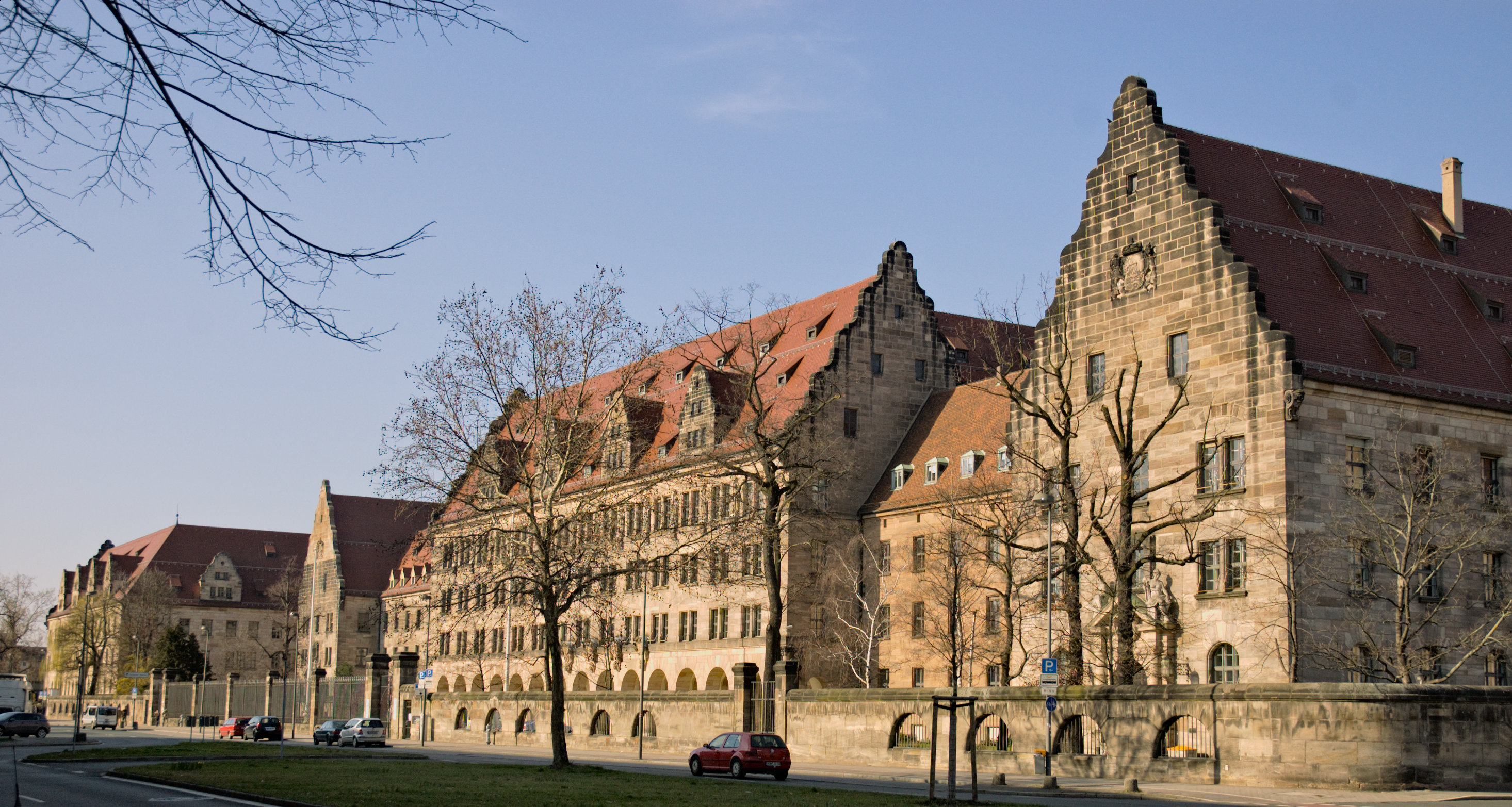 The Justizpalast (Palace of Justice) in Nuremberg