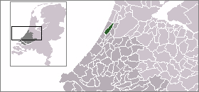 Noordwijkerhout'un konumu