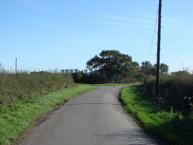 File:Middle Lane, Near Holme, with Heywood Road joining it from the left. - geograph.org.uk - 268712.jpg