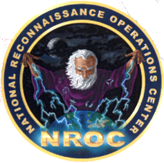 NRO NROC NATIONAL RECONNAISSANCE OPERATIONS CENTER USAF PATCH 
