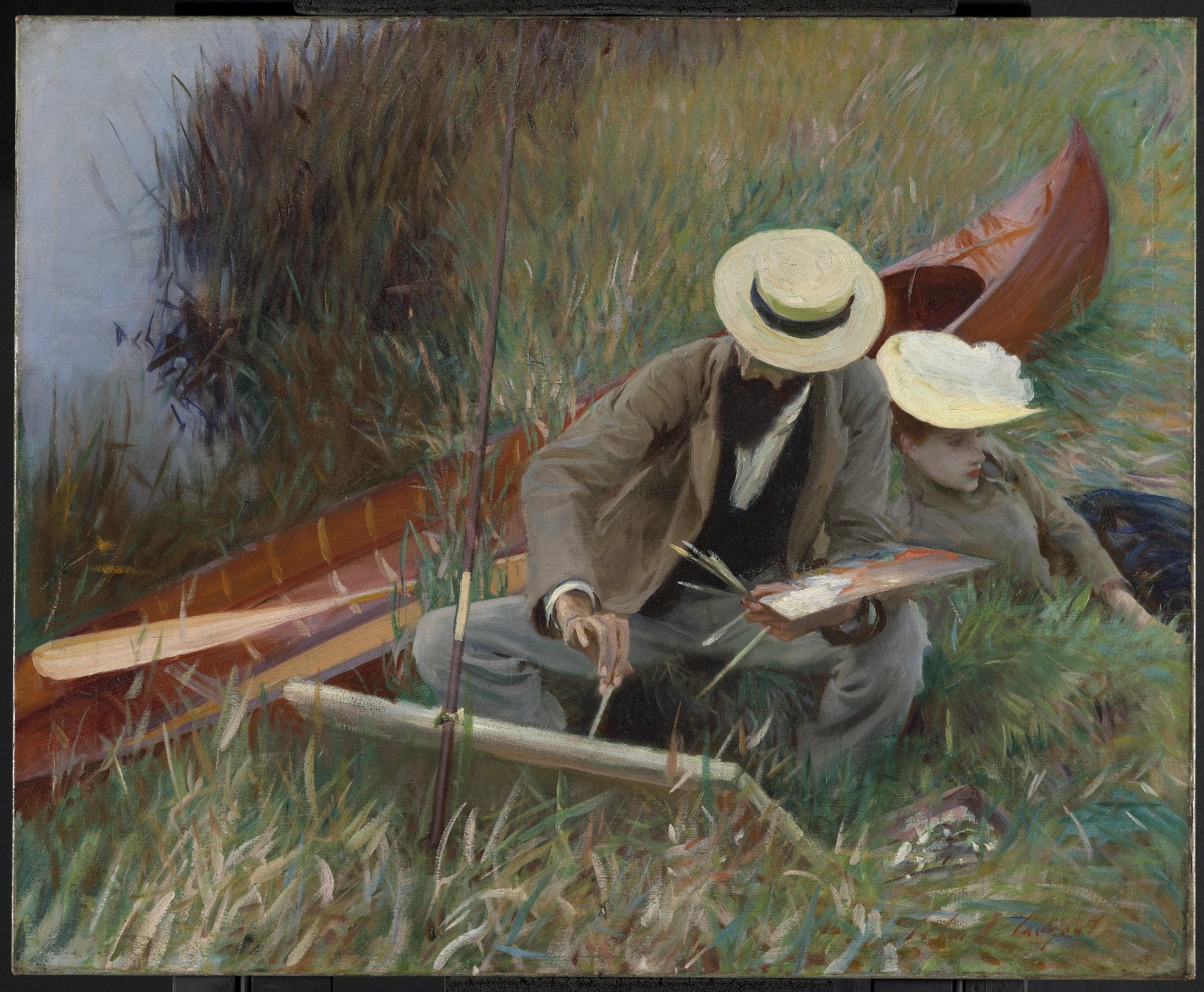 JOHN SINGER SARGENT Classic Impressionism Poster 1882 Paul Helleu