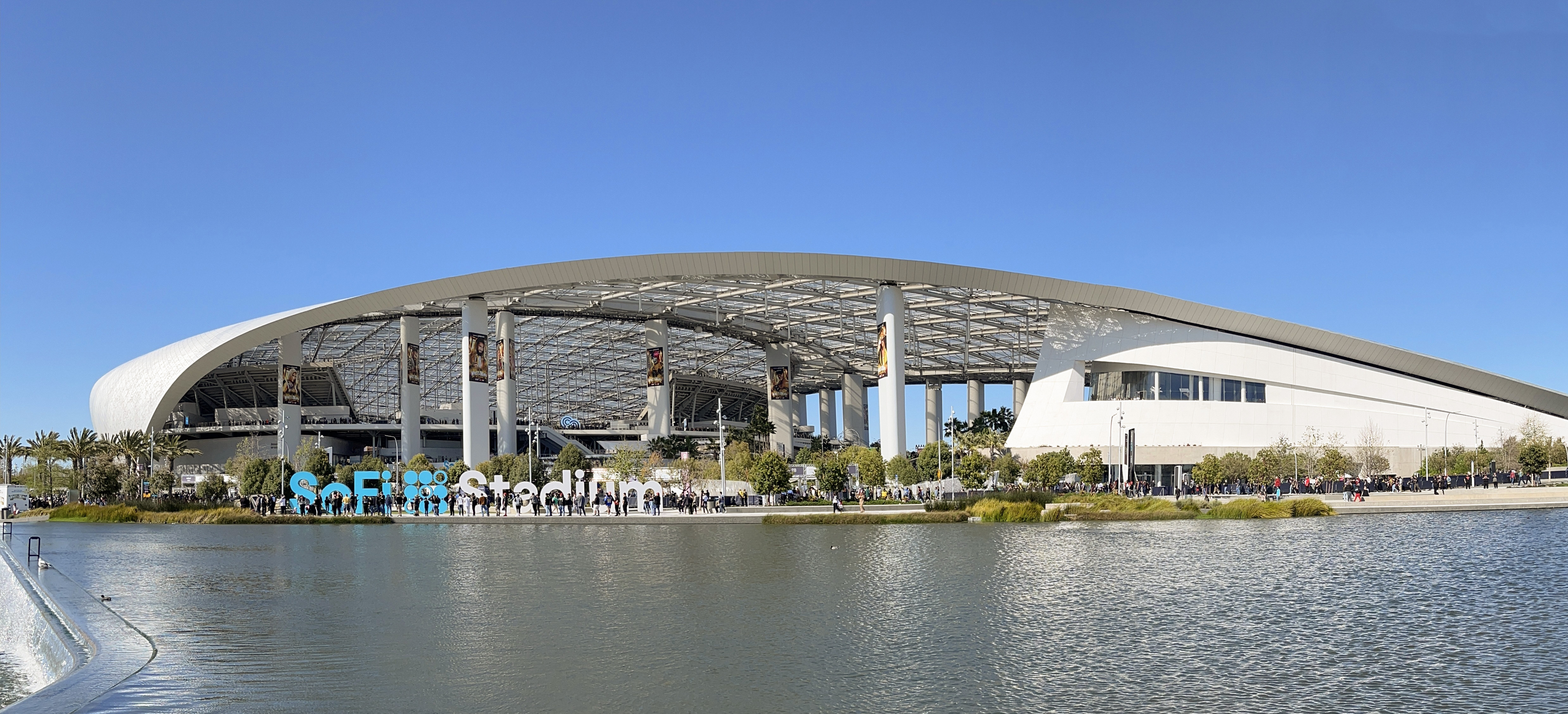 SoFi Stadium Getting Ready For Its Super Bowl Close-up