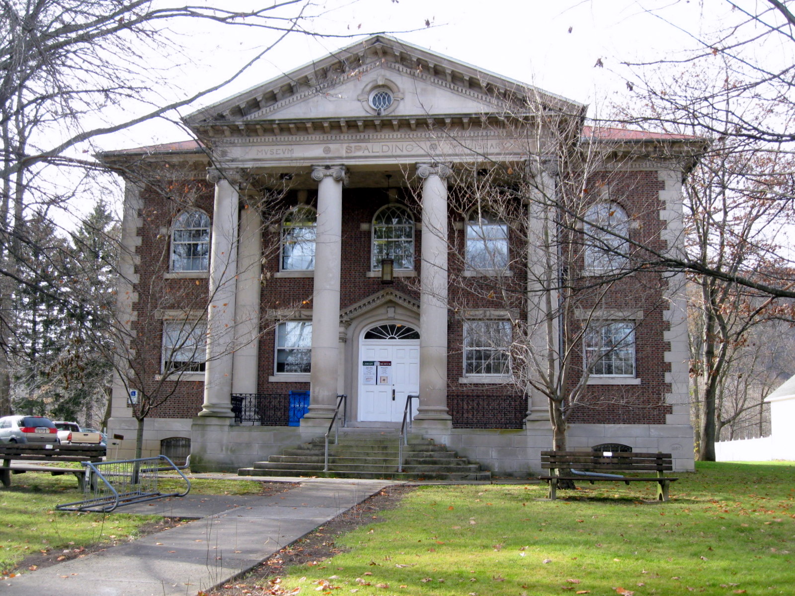 Spalding Memorial Library-Tioga Point Museum in November 2009