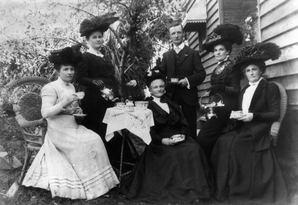 File:StateLibQld 1 102032 Afternoon tea in the garden 