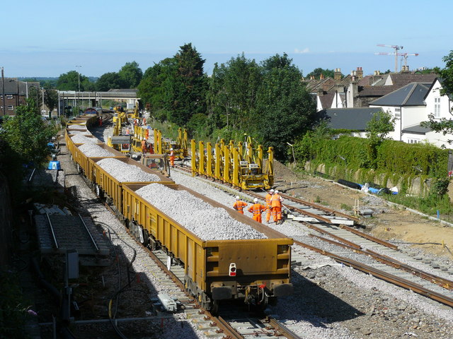 File:Track Laying at West Croydon - geograph.org.uk - 1386139.jpg