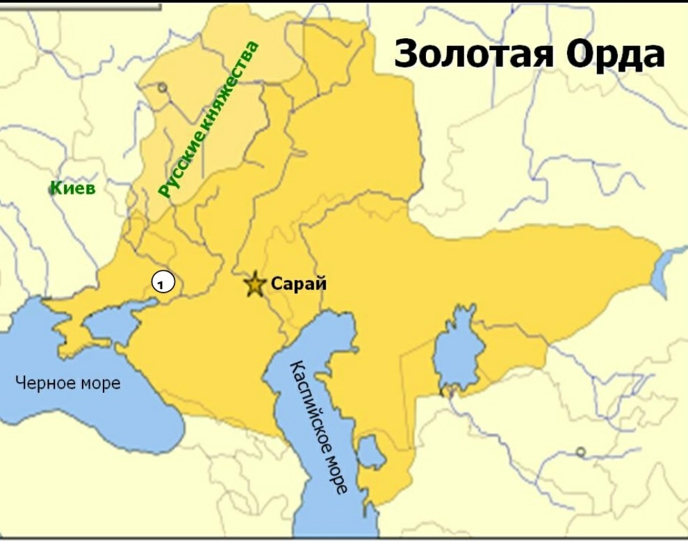 Город сарай карта