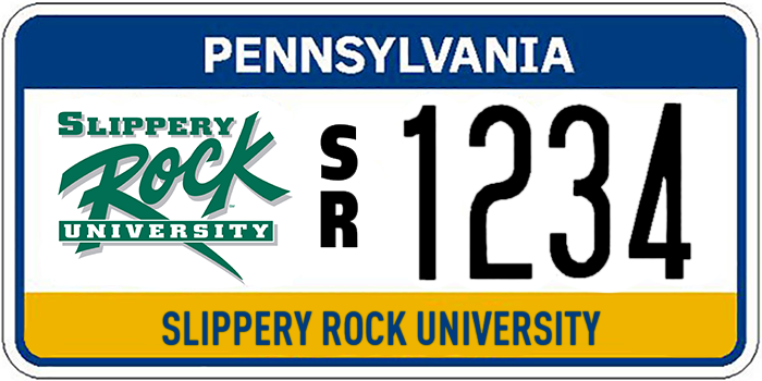 File:2004 Pennsylvania license plate Slippery Rock University.png