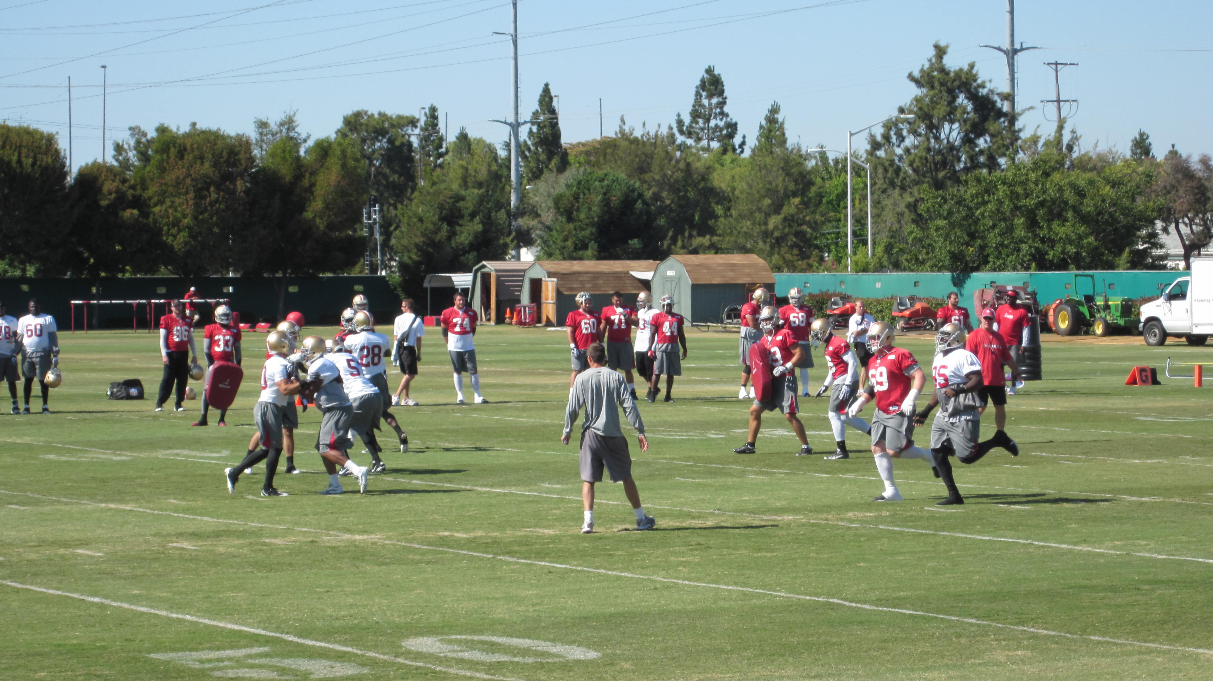 File:SF Gold Rush at 49ers training camp 2010-08-11 1.JPG - Wikimedia  Commons