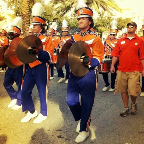 File:63rd Junior Orange Bowl Parade - Clemson band.jpg