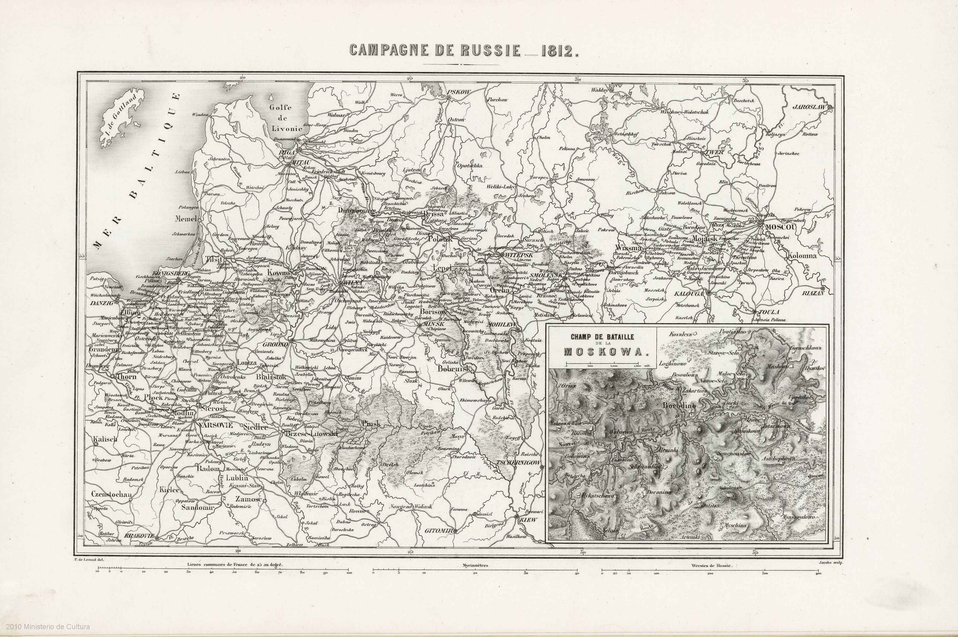 Российская империя в 1812 году карта