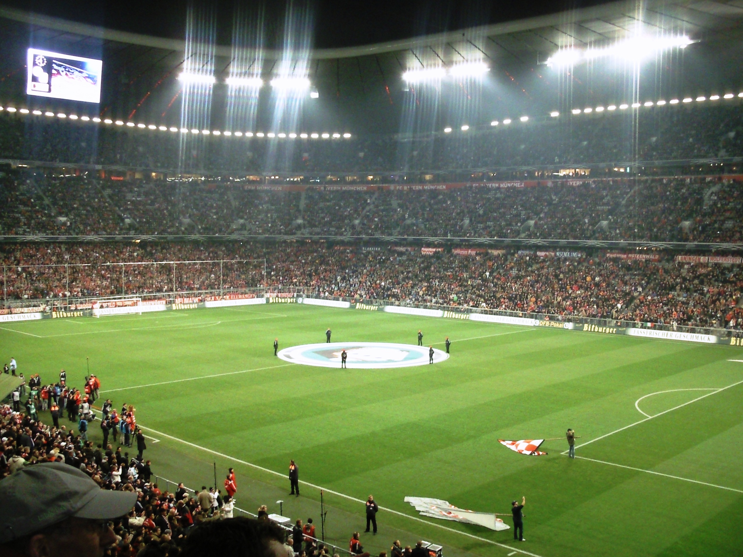 Osttribüne allianz kat 1 mittelrang arena Sports11