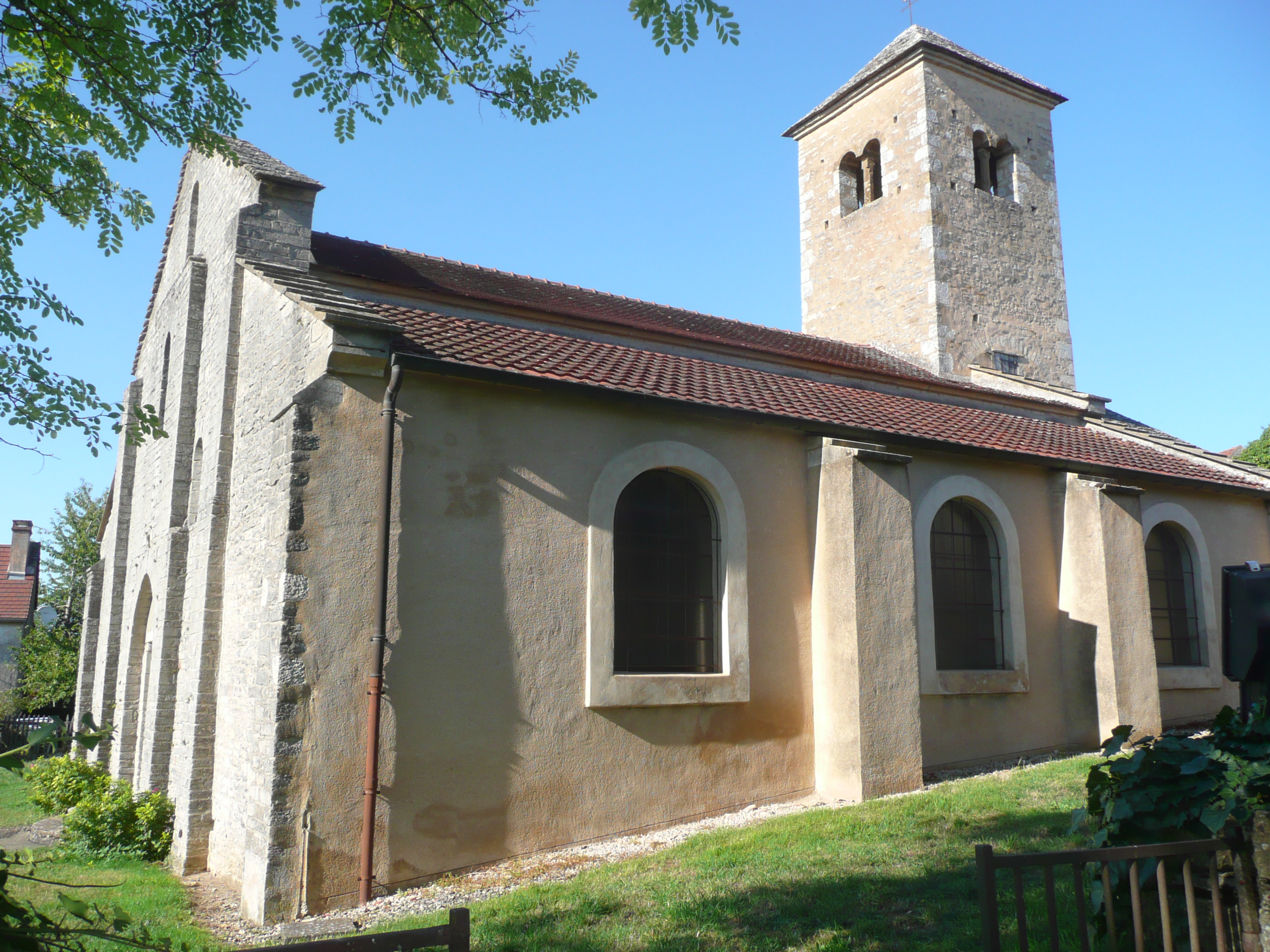 Eglise Saint-Euverte  France Bourgogne-Franche-Comté Saône-et-Loire Fley 71390