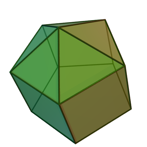 heptagonal pyramid net