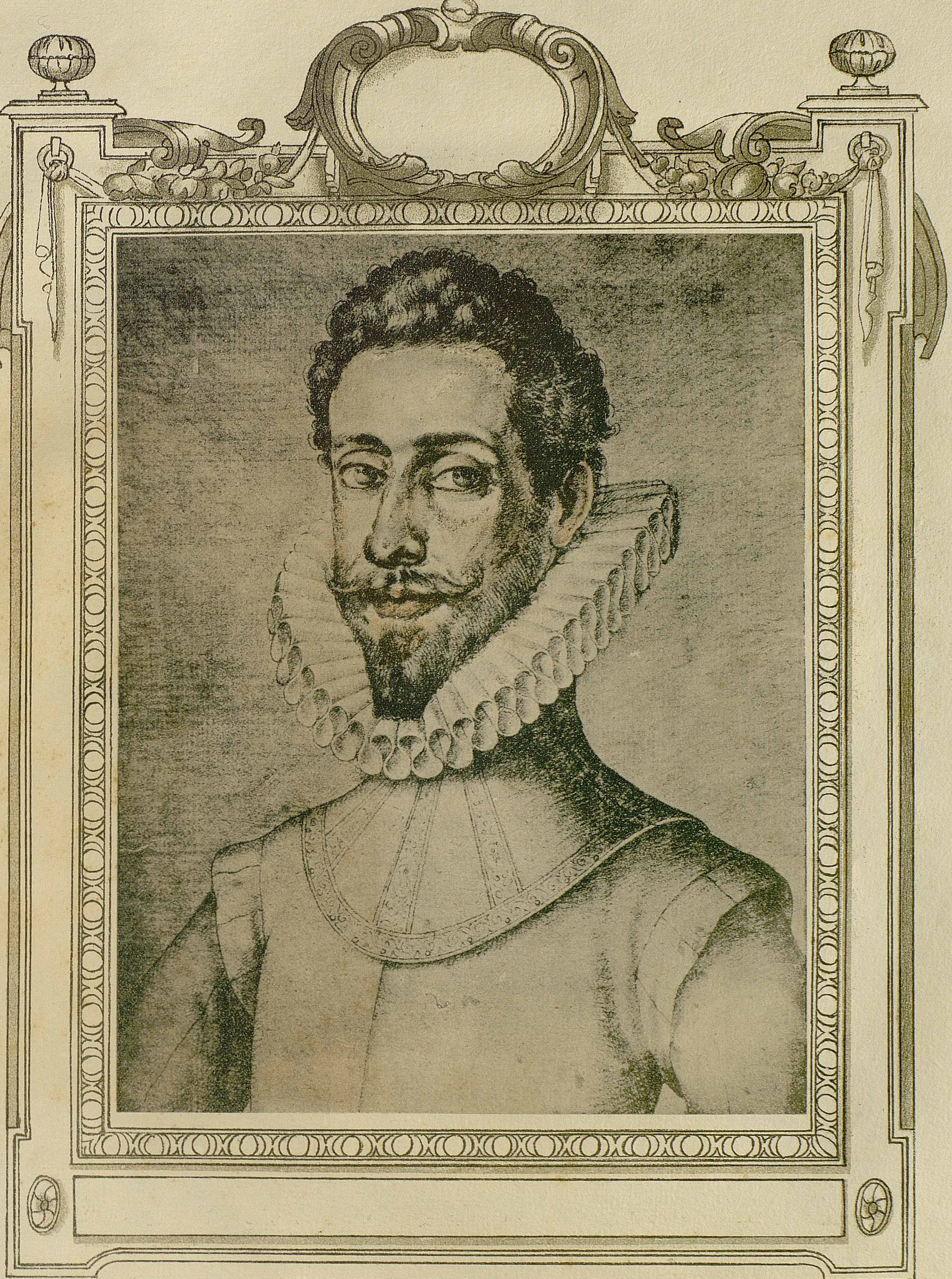 Lope de Vega por Francisco Pacheco. Libro de descripción de verdaderos retratos de ilustres y memorables varones, Madrid, Biblioteca de la Fundación Lázaro Galdiano.