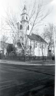 The church pictured in 1954 Holy Trinity Serbian Orthodox Church.jpg