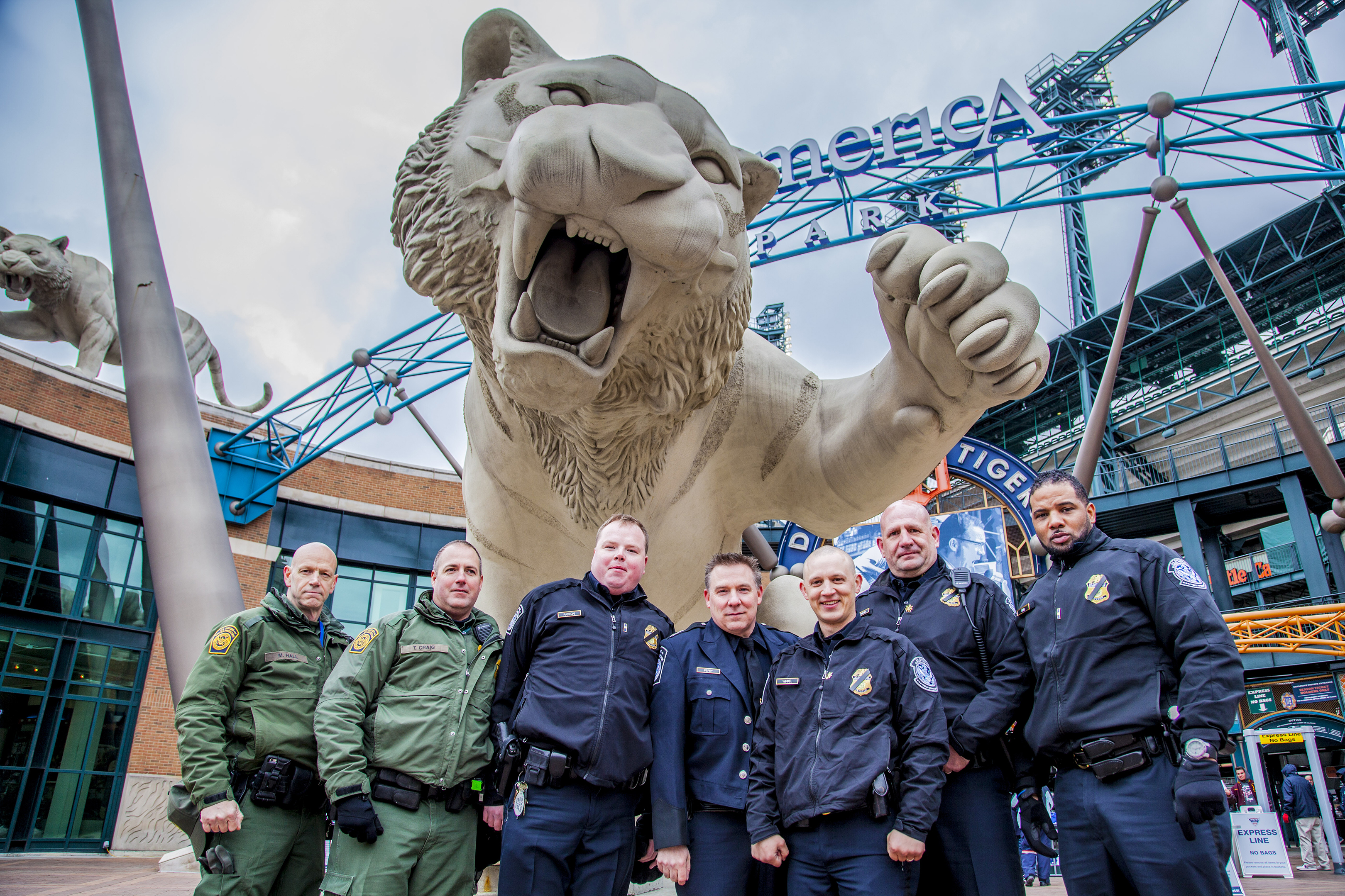 Detroit Tigers Law Enforcement Night - Michigan FOP