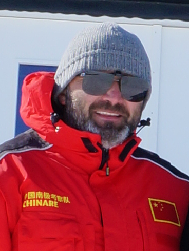 Pavel Talalay in [[Greenland]], 2017