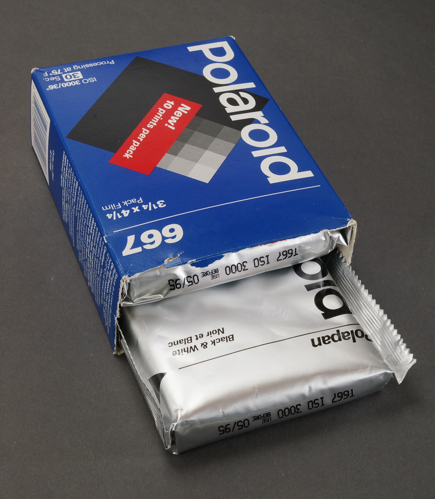 Introducing Polaroid Reclaimed Blue 600 film: no blue dye needed