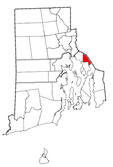 File:Rhode Island Municipalities Warren Highlighted.png