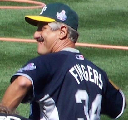 Rollie Fingers of the Oakland Athletics, 1970. #fellowmoodboard