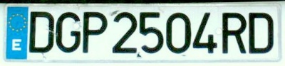 File:Spanish police registration plate until 2008.jpg