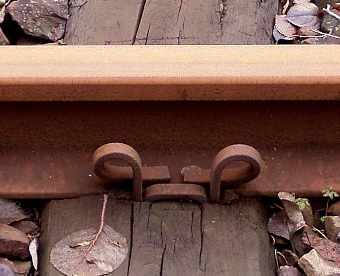 File:Spring spike rail fastener, without baseplate, cropped version.JPG