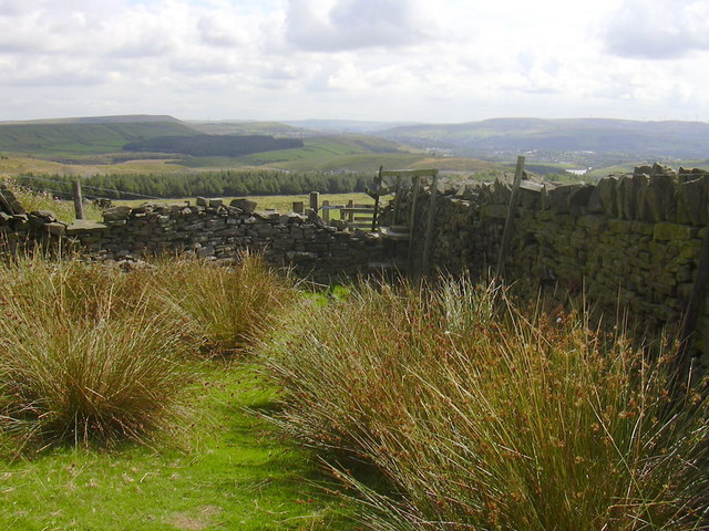 Stile on The Rossendale Way - geograph.org.uk - 1433211