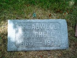  The grave of Treadwell Twichell
