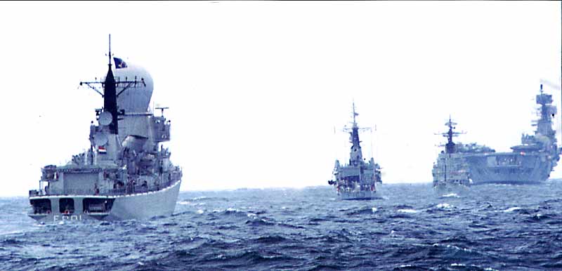 File:14 Ark Royal in company leaving NY July 76.jpg