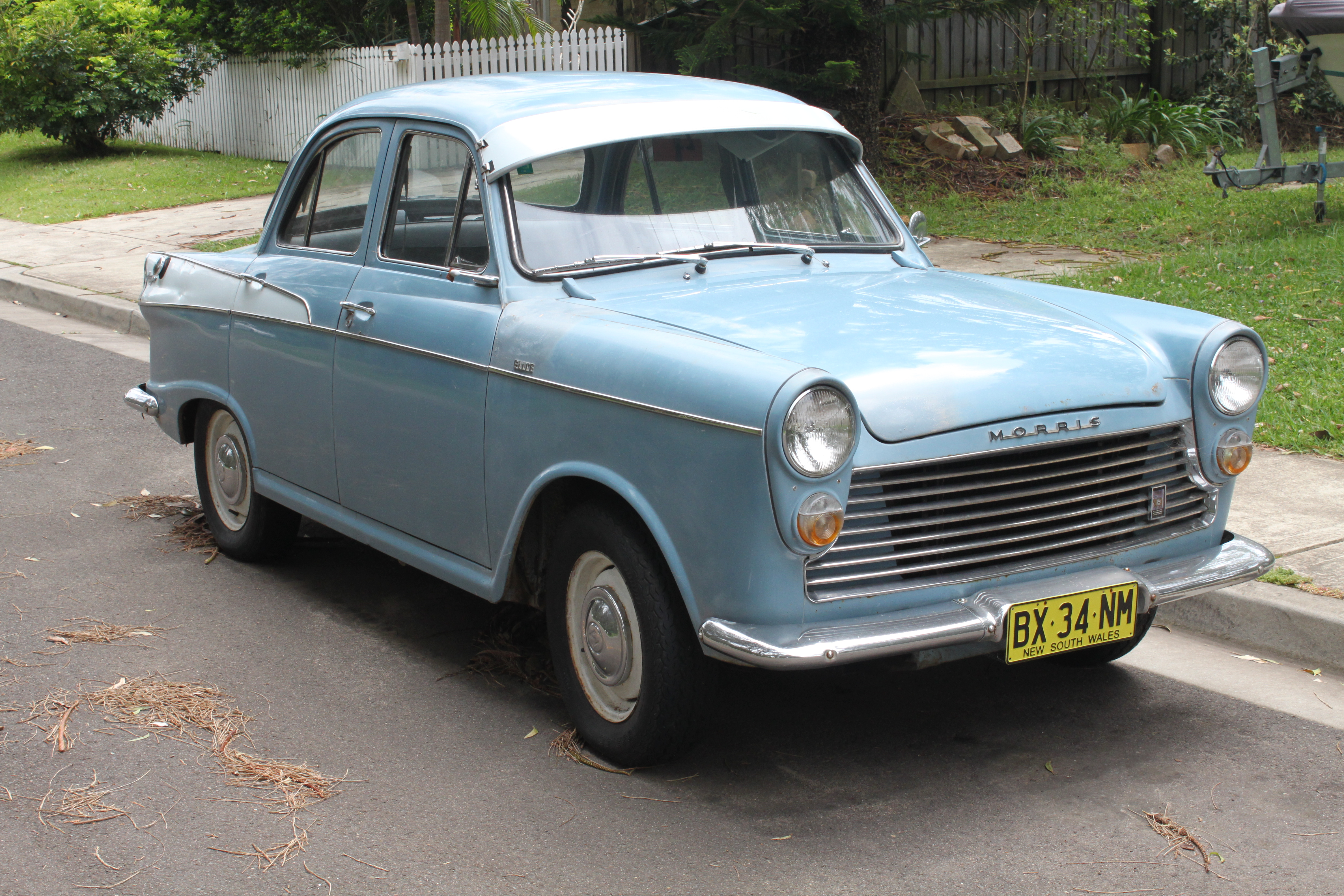 Morris Minor Colours Chart