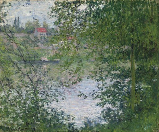 File:A travers les arbres, Île de la Grande Jatte .jpg