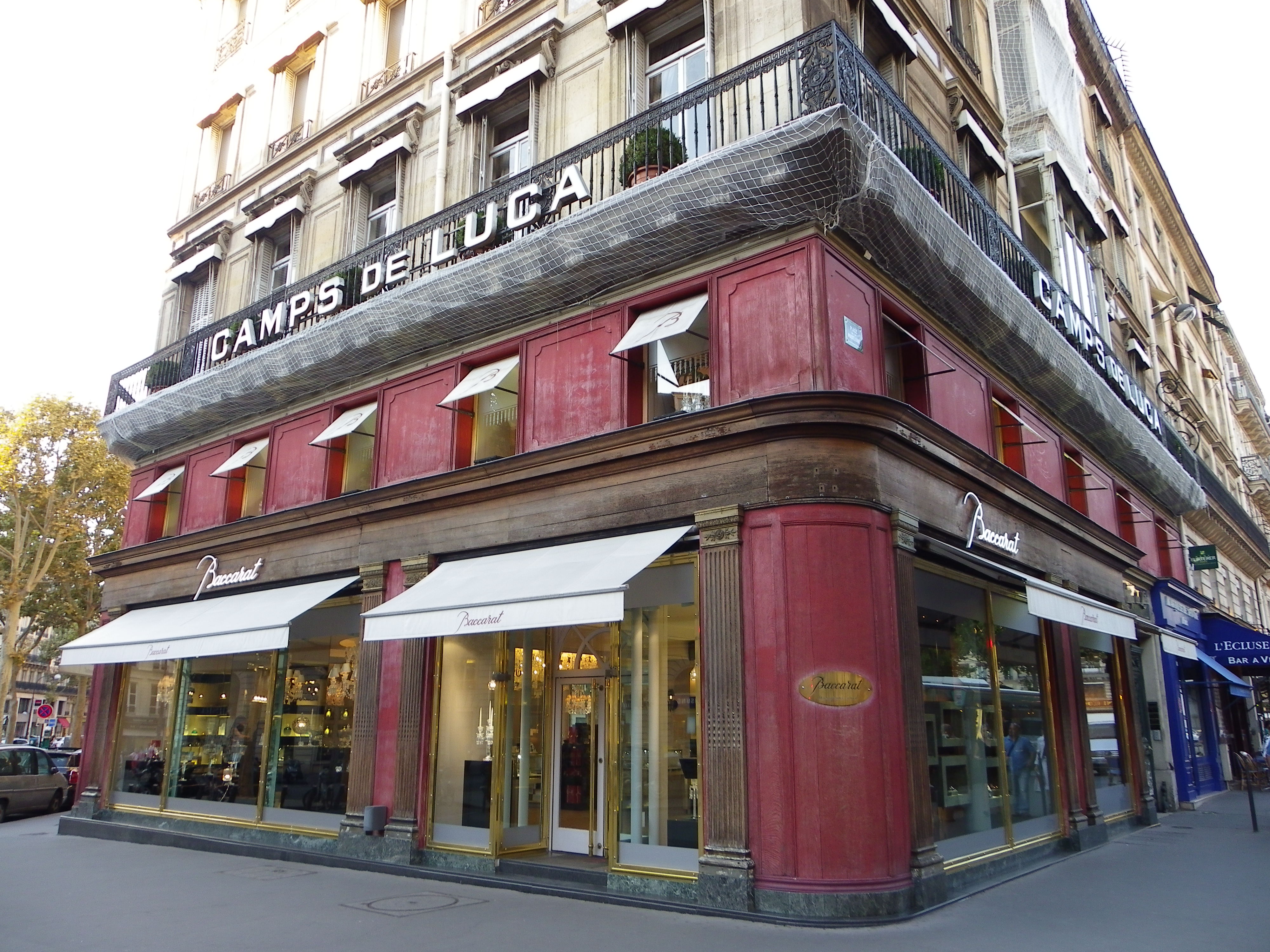 Baccarat Shop, Paris, Baccarat as seen from the Madeleine C…