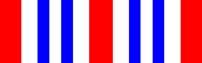 Civil Air Patrol Ribbon: Red Service: Senior and Cadet