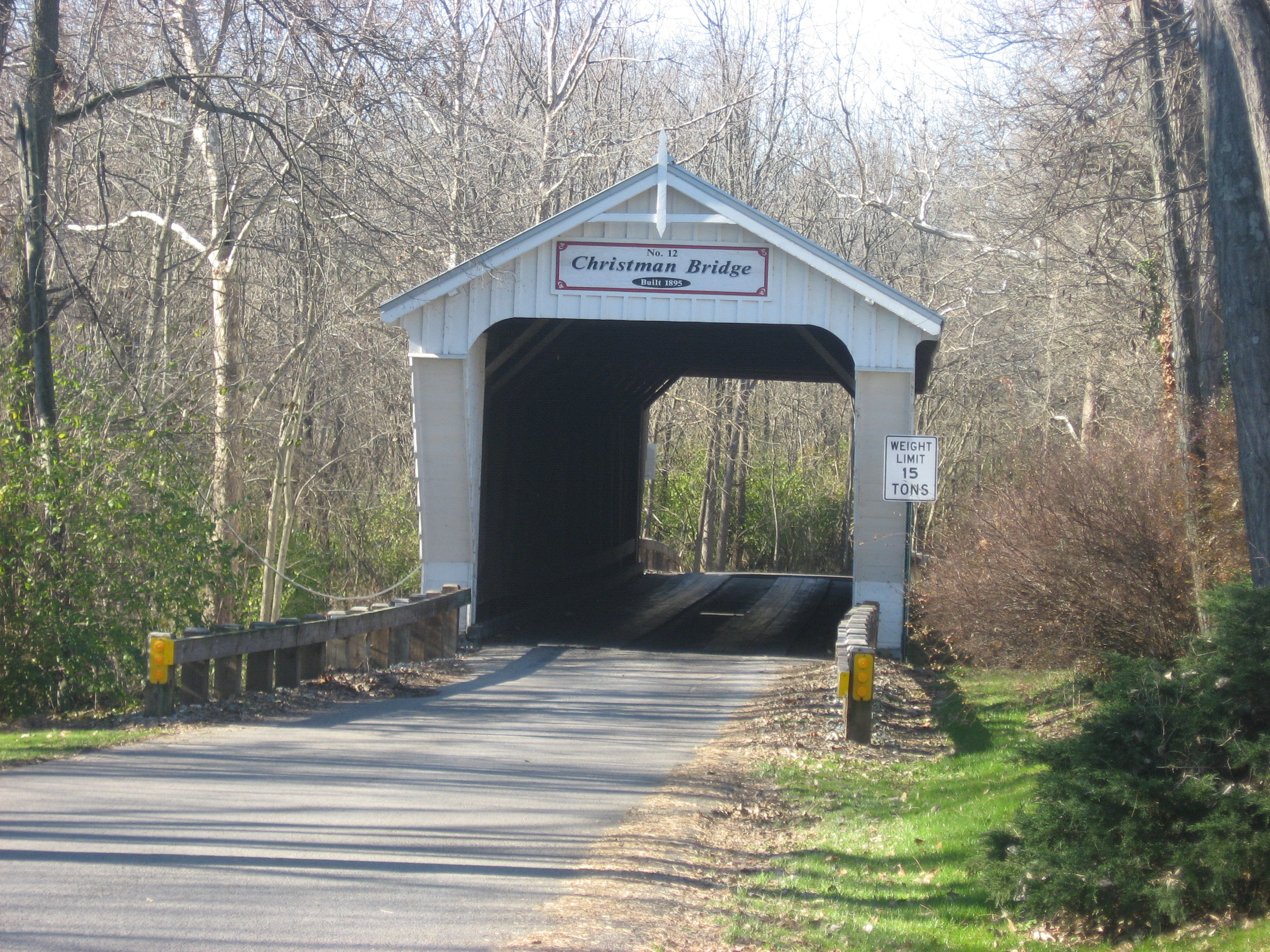 Photo of Christman Covered Bridge