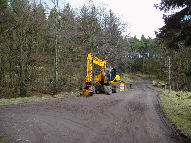 File:Felling Machine - geograph.org.uk - 1184298.jpg