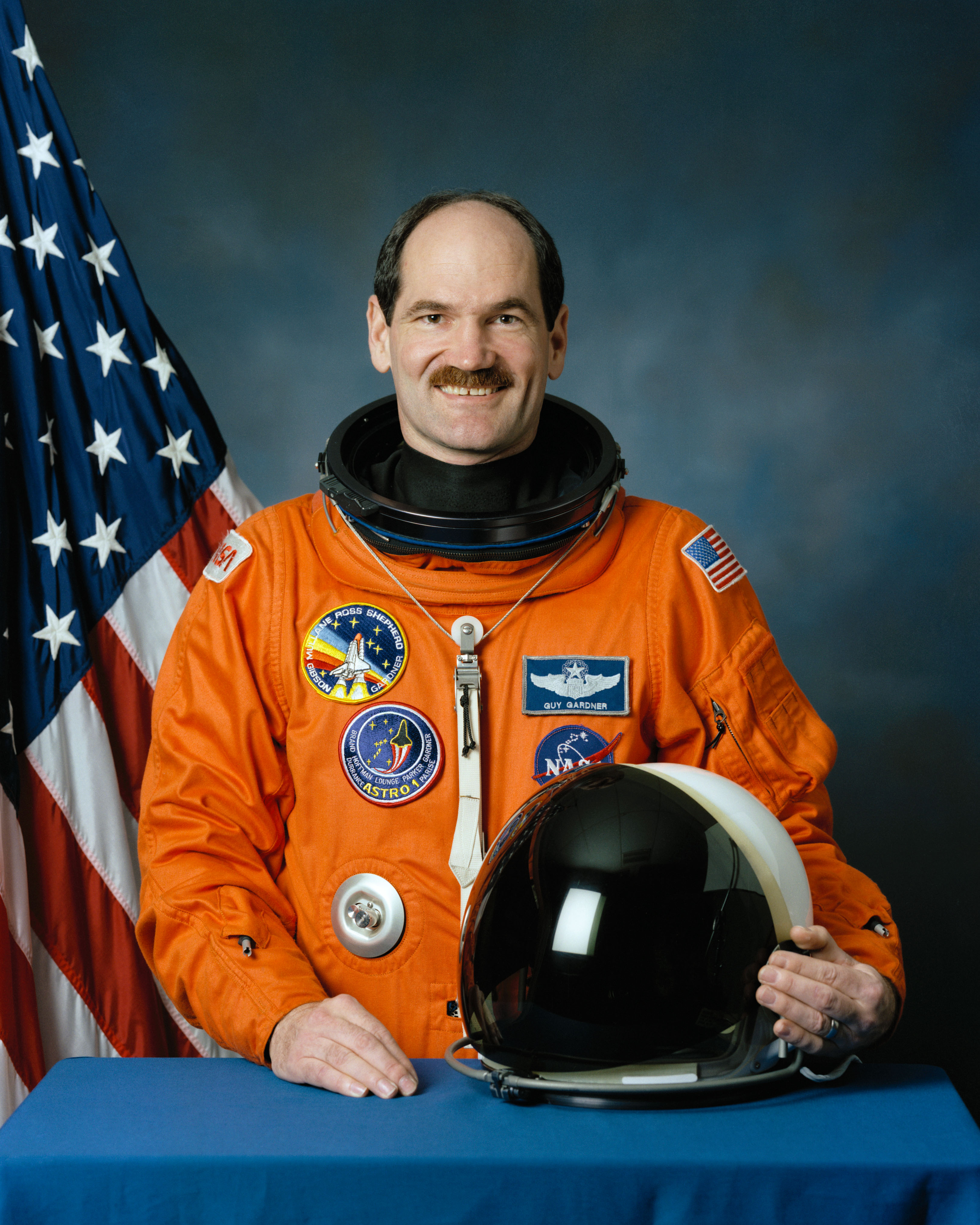 Astronaut Guy S. Gardner, NASA photo Source: Wikipedia Guy_Gardner.jpg