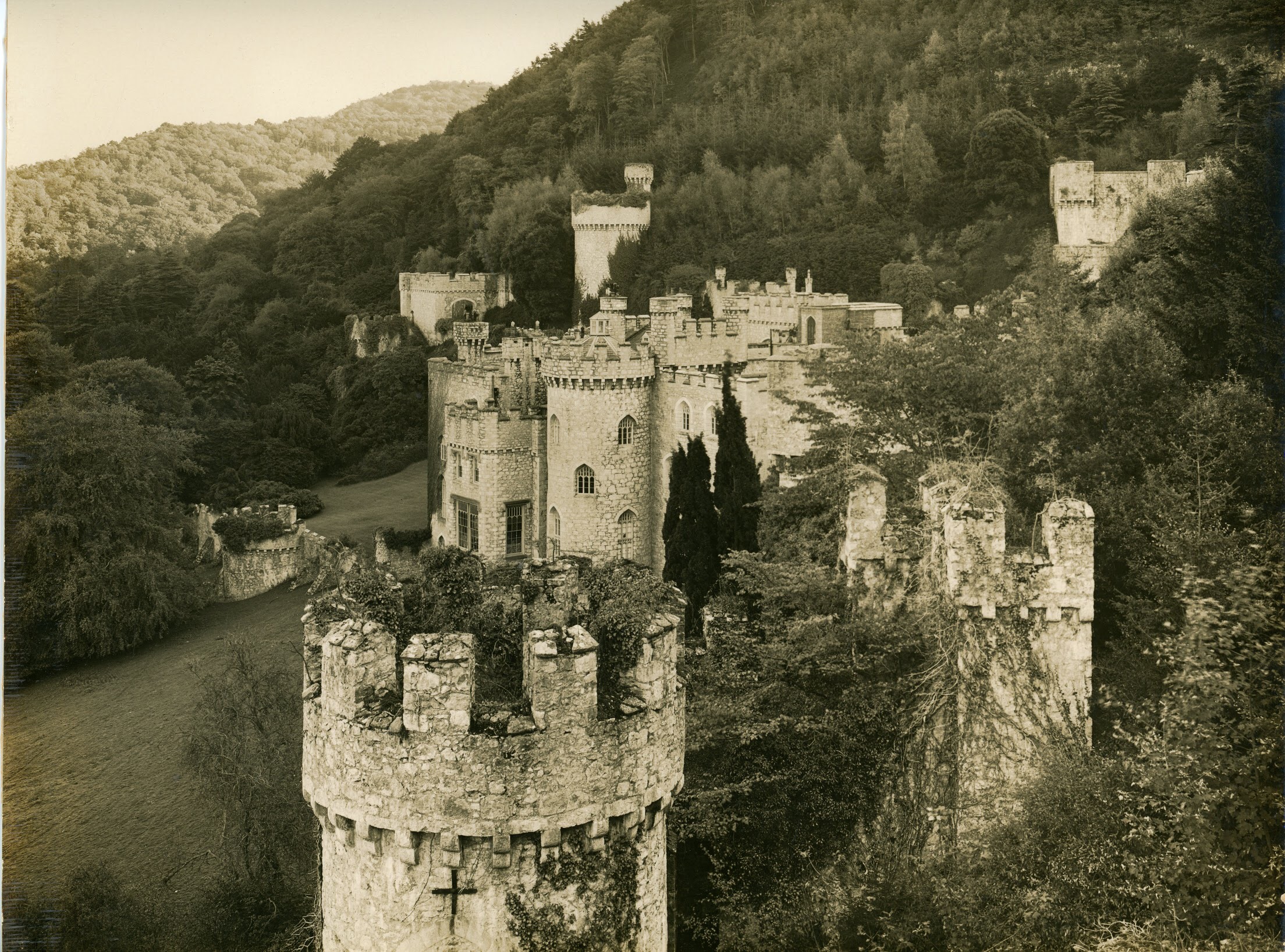 Gwrych Castle2C 1920s