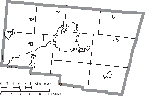 File:Map of Clark County Ohio Highlighting Clifton Village.png